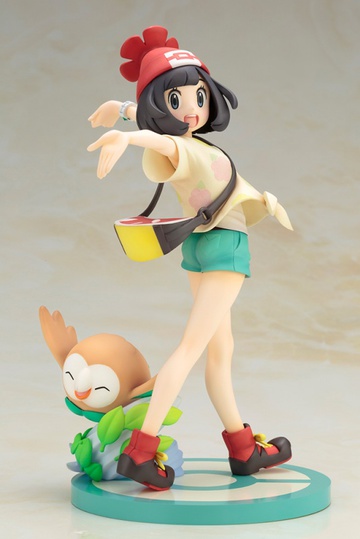 Mizuki, Rowlet (Mizuki), Gotcha!, Pokemon Sun & Moon, Kotobukiya, Pre-Painted, 1/8