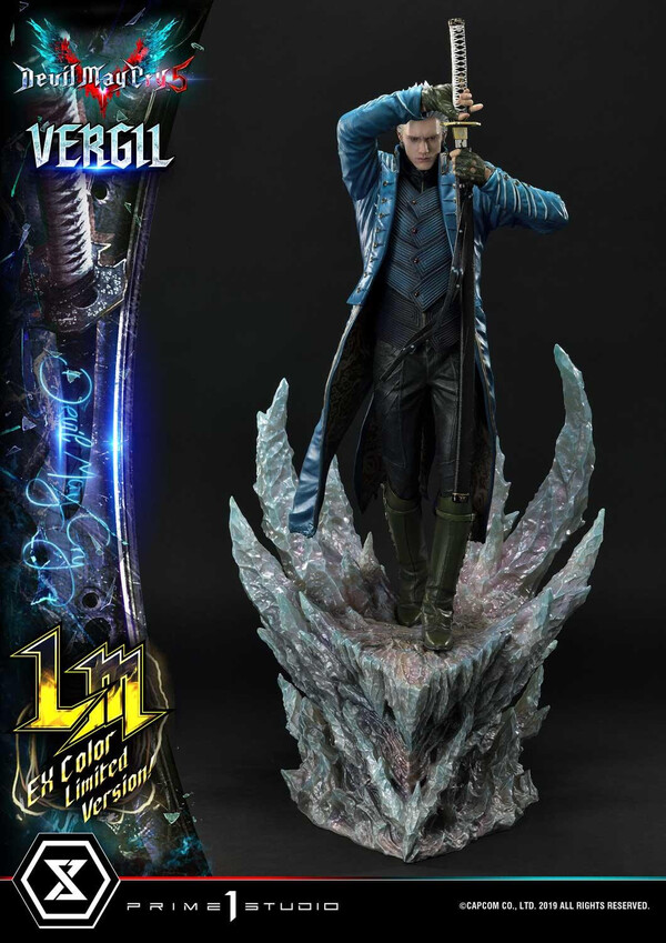 Vergil Sparda (EX Color, Limited), Devil May Cry 5, Prime 1 Studio, Pre-Painted, 1/4, 4580708040769