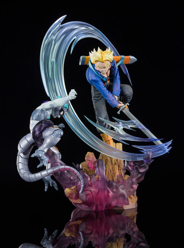Future Trunks SSJ, Mecha Frieza, Dragon Ball Z, Bandai Spirits, Pre-Painted, 4573102639042