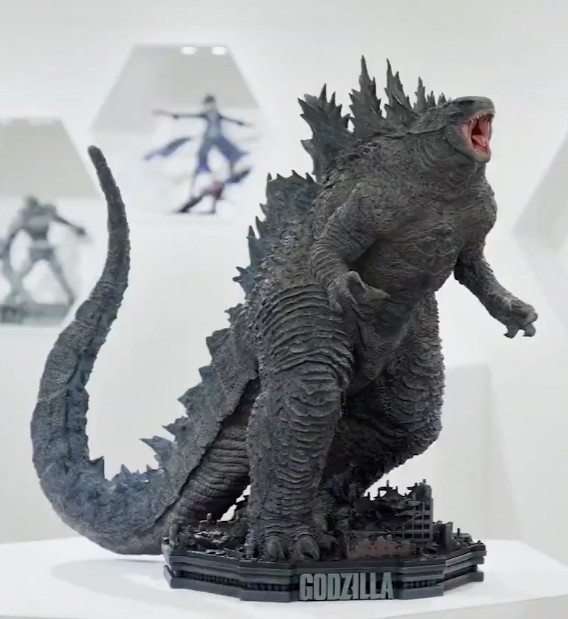 Gojira, Godzilla Vs. Kong, Prime 1 Studio, Pre-Painted