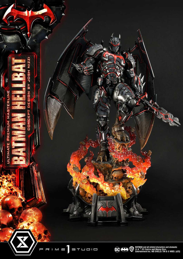 Hellbat, Justice League, Prime 1 Studio, Pre-Painted, 1/4, 4580708048277