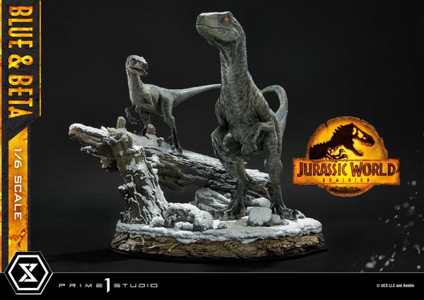 Beta, Blue, Jurassic World: Dominion, Prime 1 Studio, Pre-Painted, 1/6, 4580708043920