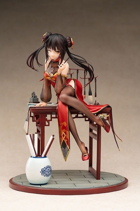 Tokisaki Kurumi (Calligraphic Beauty, d Anime Store Limited Edition), Date A Live IV, Kadokawa, Pre-Painted, 1/7, 4935228457410