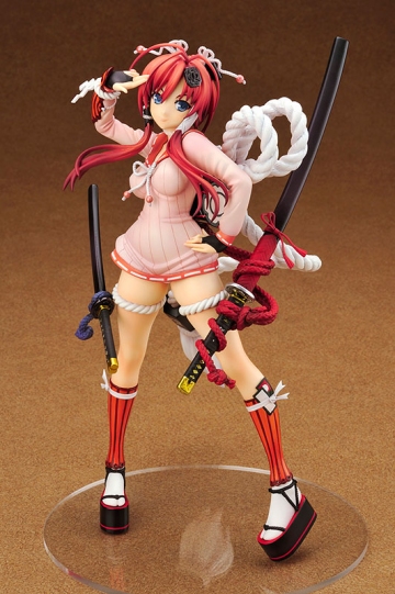Jubei Yagyu, Hyakka Ryouran: Samurai Girls, Alter, Pre-Painted, 1/8