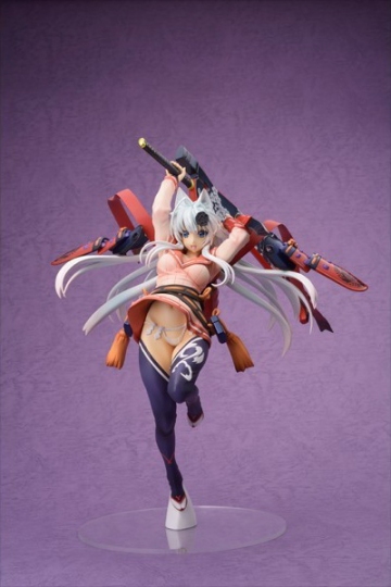Yagyu Jubei (Yagyu Jubei Hakugin no Kenki), Hyakka Ryouran: Samurai Bride, Alter, Pre-Painted, 1/8