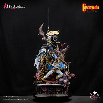 Adrian Tepes, Richter Belmont (Alucard and Richter), Castlevania 2, Castlevania Symphony Of The Night, Figurama Collectors, Pre-Painted, 1/6