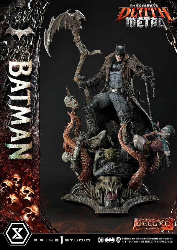 Batman, Robins (DX), Dark Nights: Death Metal, Prime 1 Studio, Pre-Painted, 1/3, 4580708041414