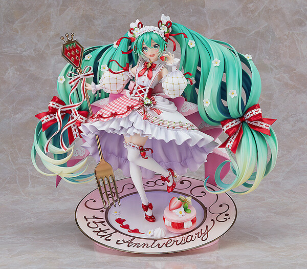 Hatsune Miku (15th Anniversary), Vocaloid, Good Smile Company, Pre-Painted, 1/7, 4580416946124