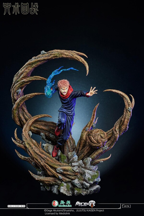 Itadori Yuuji, Jujutsu Kaisen, ThreeArtisan, Pre-Painted, 1/6