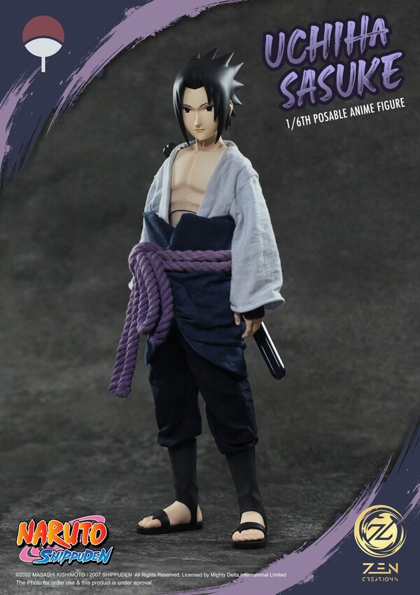 Uchiha Sasuke, Naruto Shippuuden, Zen Creations, Action/Dolls, 1/6