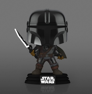 Mandalorian (#491 with Darksaber), STAR WARS: The Mandalorian, Funko, Pre-Painted