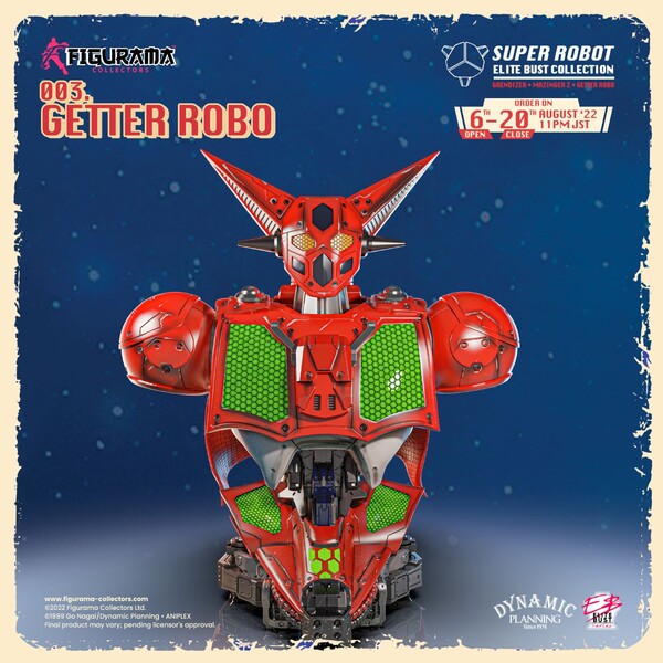 Getter 1, Getter Robo, Figurama Collectors, Pre-Painted