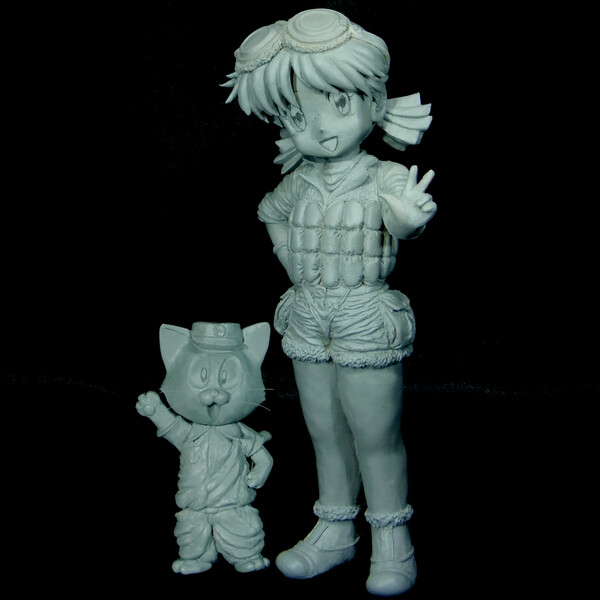Lucky, NASA-chan (Zero Fighter Crew), Mascot Character, Azuma Kikka, Garage Kit