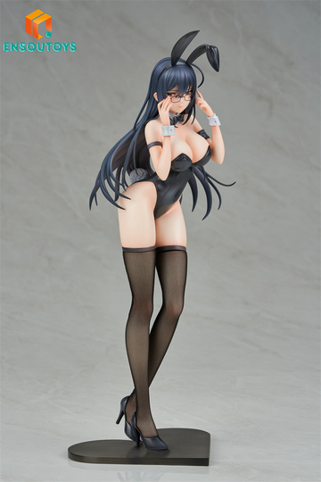 Aoi (Black Bunny), Art By Icomochi, ENSOUTOYS, Pre-Painted, 1/6