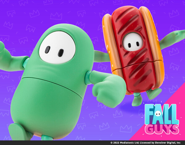 Fall Guy (Mint Chocolate × Hot Dog Costume), Fall Guys: Ultimate Knockout, Kotobukiya, Action/Dolls, 1/20, 4934054036080