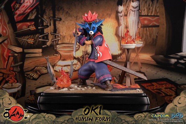 Okikurumi (Human Form, Standard Edition), Ookami, First 4 Figures, Pre-Painted