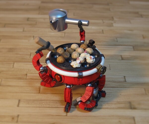 Type Takoyaki Mecha, Original, Pekopoko, Garage Kit