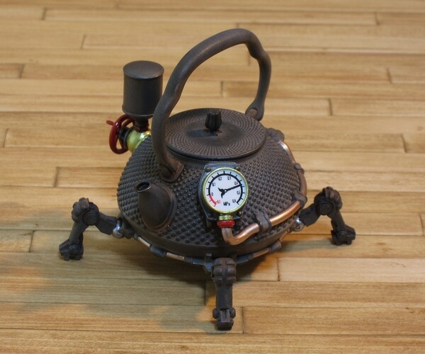 Type Kettle (Oyaji), Original, Pekopoko, Garage Kit