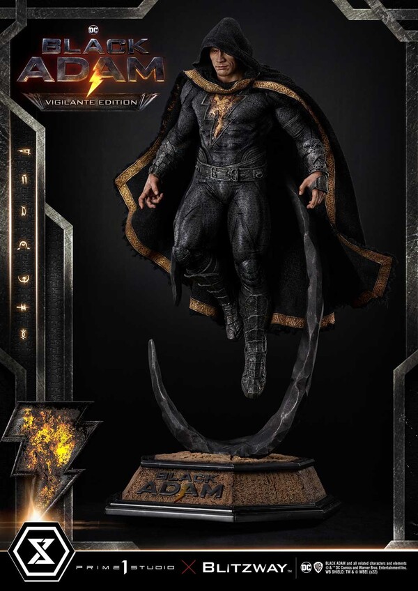 Black Adam (Vigilante Edition), Black Adam, Blitzway, Prime 1 Studio, Pre-Painted, 1/3, 4580708042497