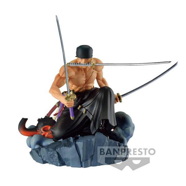 Roronoa Zoro (The Brush), One Piece, Bandai Spirits, Pre-Painted