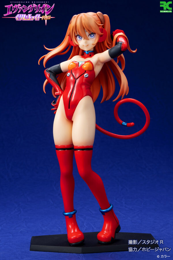 Souryuu Asuka Langley (Grimlock! Plus), Shin Seiki Evangelion, R.C.Berg, Hobby Japan, Garage Kit, 1/8