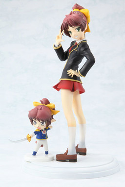 Shimada Minami (School Uniform), Baka To Test To Shoukanjuu, Chara-Ani, Pre-Painted, 1/8