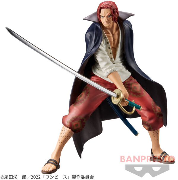 Akagami no Shanks, One Piece, One Piece Film Red, Bandai Spirits, Pre-Painted