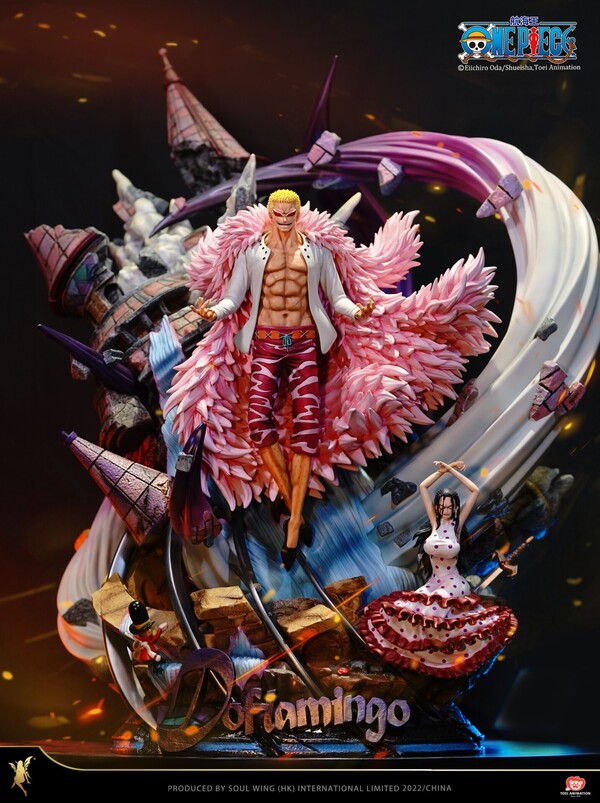 Donquixote Doflamingo, Kataashi no Heitai, Viola, One Piece, Soul Wing, Pre-Painted