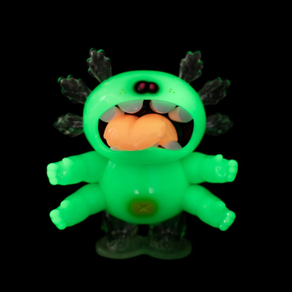 Macaroni, Slimer (Glow in the Dark), Ghostbusters, Hell's Cat Onigiri, Unbox Industries, Pre-Painted