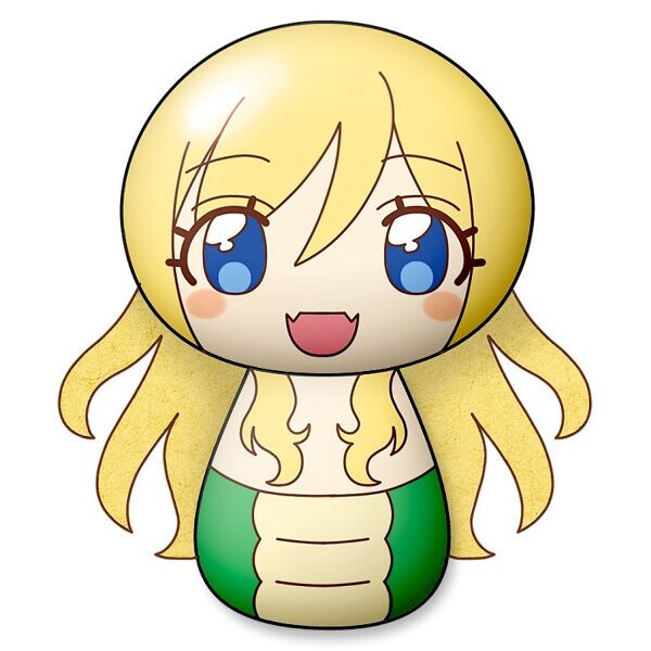 Jashin-chan, Jashin-chan Dropkick, Usaburo Kokeshi, Pre-Painted