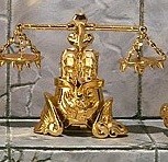 Libra Cloth Object, Saint Seiya, Bandai, Pre-Painted, 4543112614308