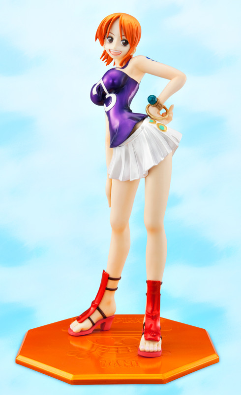 Nami (2 Repaint), One Piece, MegaHouse, Pre-Painted, 1/8