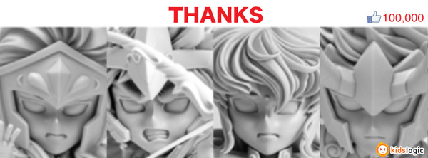 Aquarius Camus (Deformed), Saint Seiya, Kids Logic, Pre-Painted