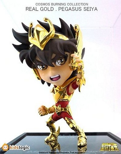 Pegasus Seiya (Limited edition- Real gold - 100 units.), Saint Seiya, Kids Logic, Pre-Painted