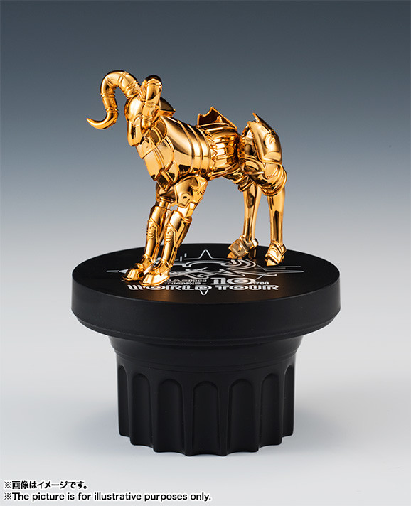 Aries Cloth Object (World Tour), Saint Seiya, Bandai, Pre-Painted, 4549660165668
