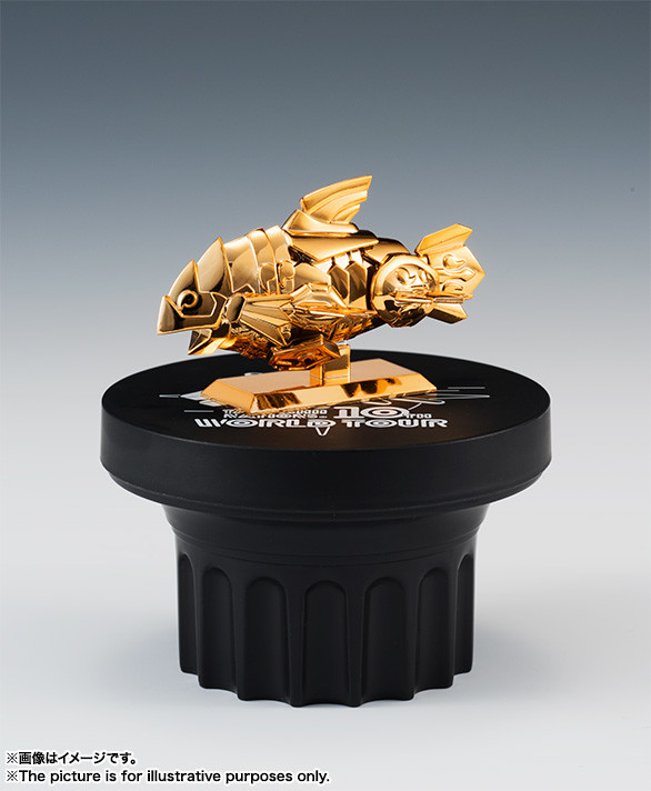 Pisces Cloth Object (World Tour), Saint Seiya, Bandai, Pre-Painted, 4549660165668