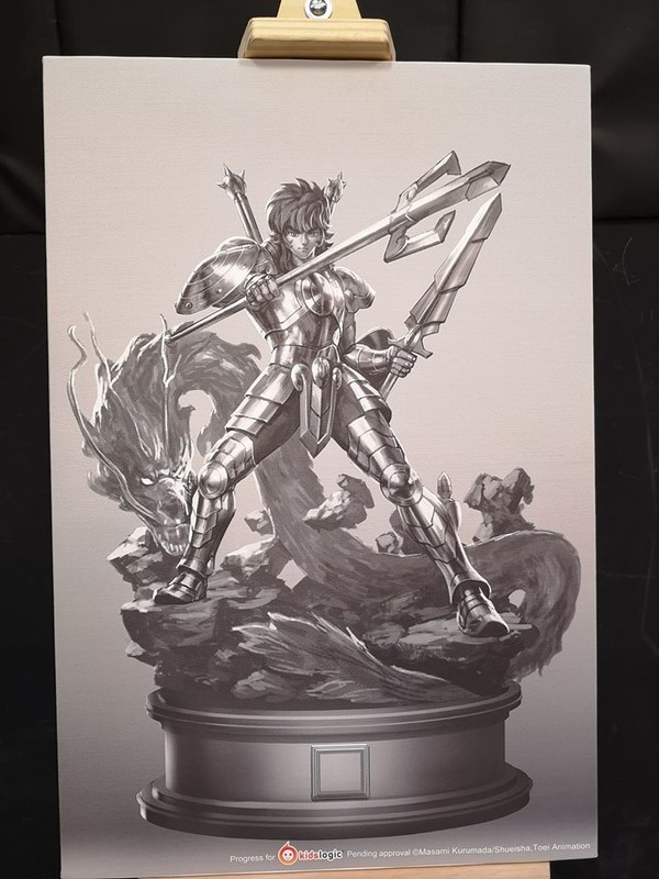 Libra Dohko, Saint Seiya, Kids Logic, Hive, Pre-Painted, 1/4