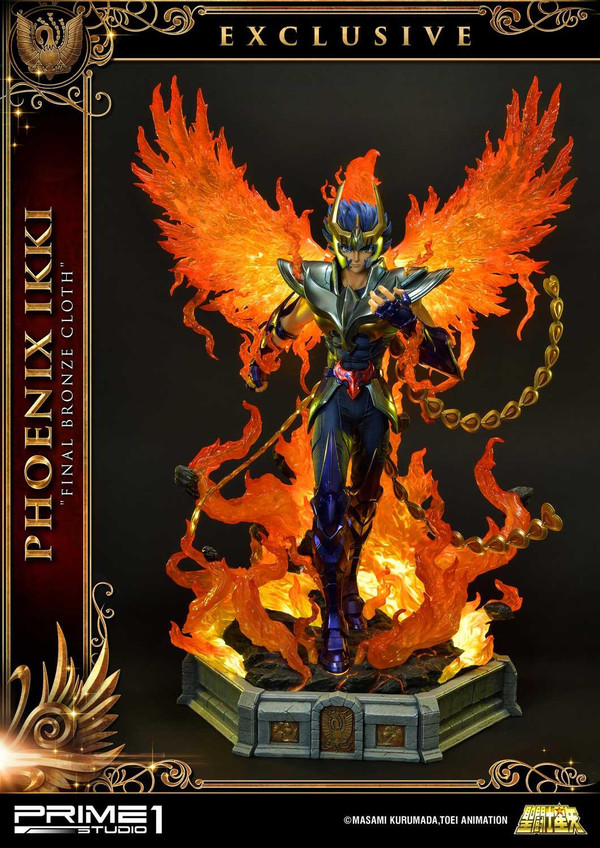 Phoenix Ikki (Final Bronze Cloth, EX), Saint Seiya, Prime 1 Studio, Pre-Painted, 1/4, 4582535941189