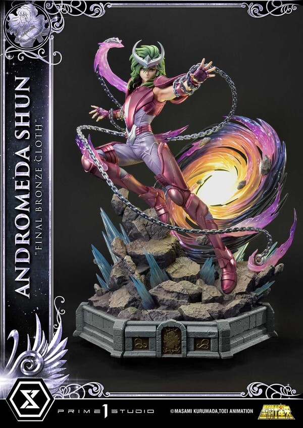 Andromeda Shun (Final Bronze Cloth), Saint Seiya, Prime 1 Studio, Pre-Painted, 1/4, 4580708041230