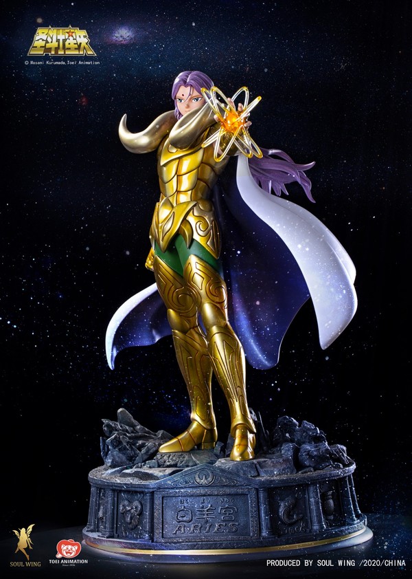 Aries Mu, Saint Seiya, Soul Wing, Pre-Painted, 1/4