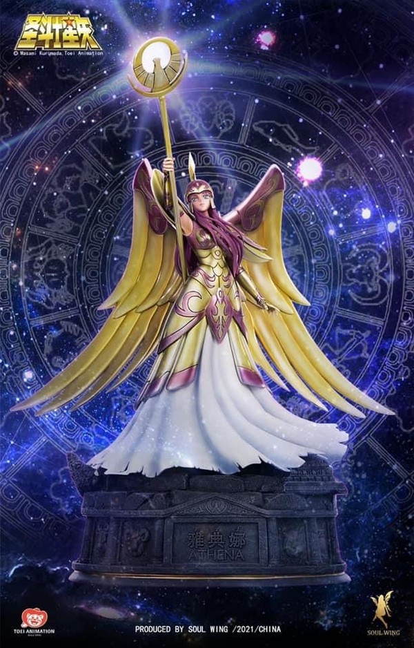 Athena (Kido Saori), Saint Seiya, Soul Wing, Pre-Painted, 1/4