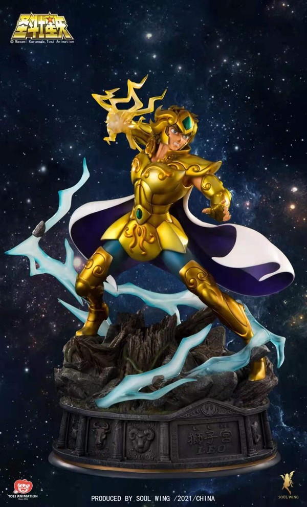 Leo Aiolia, Saint Seiya, Soul Wing, Pre-Painted, 1/4