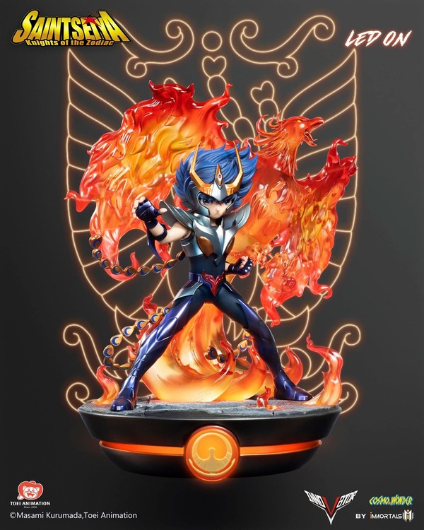 Phoenix Ikki, Saint Seiya, Immortals Collectibles, Pre-Painted