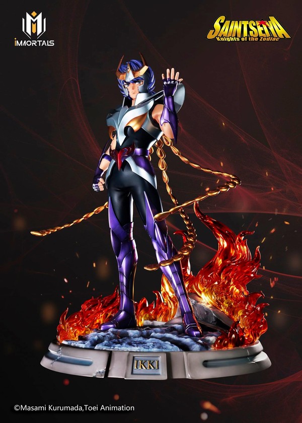 Phoenix Ikki, Saint Seiya, Immortals Collectibles, Pre-Painted, 1/6