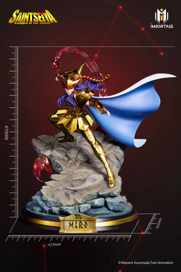 Scorpio Milo, Saint Seiya, Immortals Collectibles, Pre-Painted, 1/6