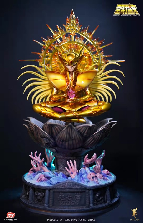 Virgo Shaka (Deluxe), Saint Seiya, Soul Wing, Pre-Painted, 1/4