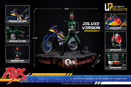 Kamen Rider Black RX (DX), Kamen Rider Black RX, Unknown Projects, Pre-Painted, 1/4