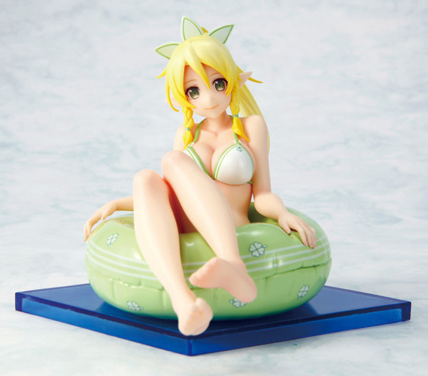Leafa (Swimsuit), Sword Art Online, Chara-Ani, Toy's Works, Pre-Painted, 1/10, 4543341135254