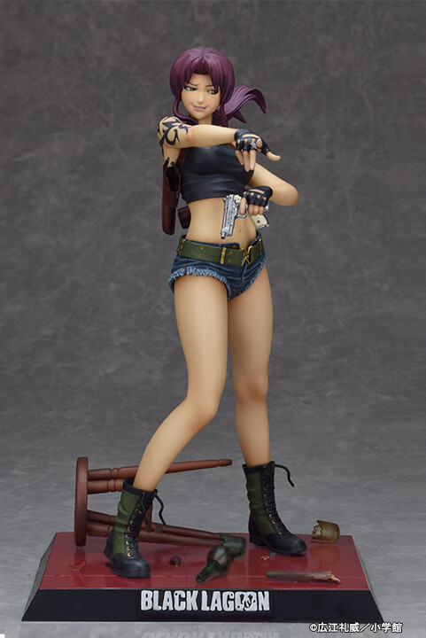 Revy (Two Hand 2022 B), Black Lagoon, Fullcock, argo-sha, Pre-Painted, 1/6, 4589991610956