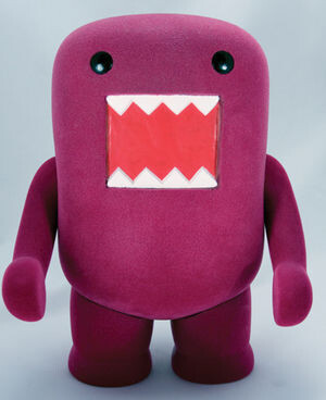 Domo-kun (Fabulous Fuchsia), Domo-kun, Dark Horse, Pre-Painted